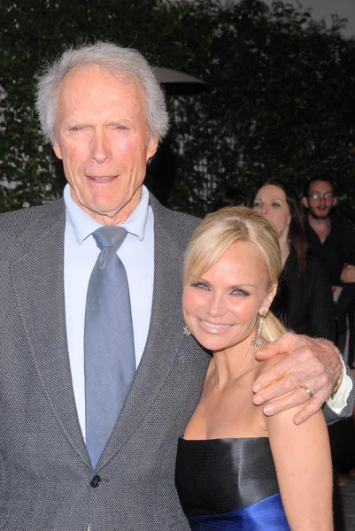 Clint Eastwood e Kristin Chenoweth — Fotografia de Stock