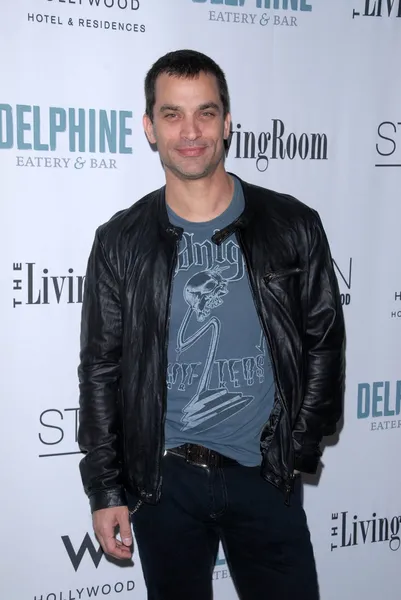 Johnathon schaech na uroczyste otwarcie delphine, stacja hollywood i salonie w hotelu hollywood i rezydencje, hollywood, ca. 02-11-10 — Zdjęcie stockowe