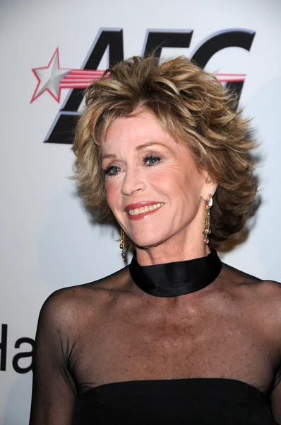 Jane Fonda at The Recording Academy and Clive Davis Present The 2010 Pre-Grammy Gala - Salute To Icons, Beverly Hilton Hotel, Beverly Hills, CA. 01-30-10 — Stock Photo, Image