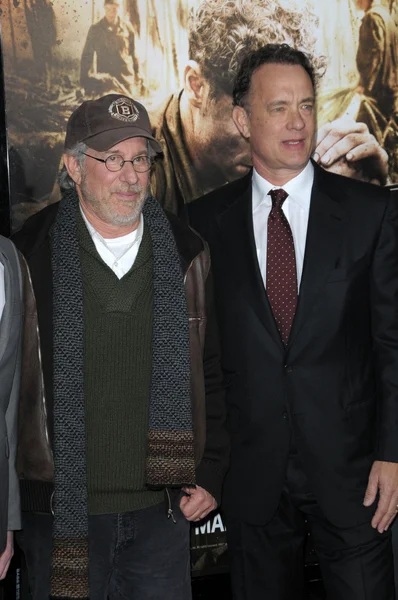 Steven Spielberg and Tom Hanks — Stock Photo, Image
