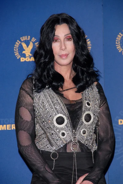 Cher en los 62º Premios Anuales DGA Sala de Prensa, Hyatt Regency Century Plaza Hotel, Century City, CA. 01-30-10 —  Fotos de Stock