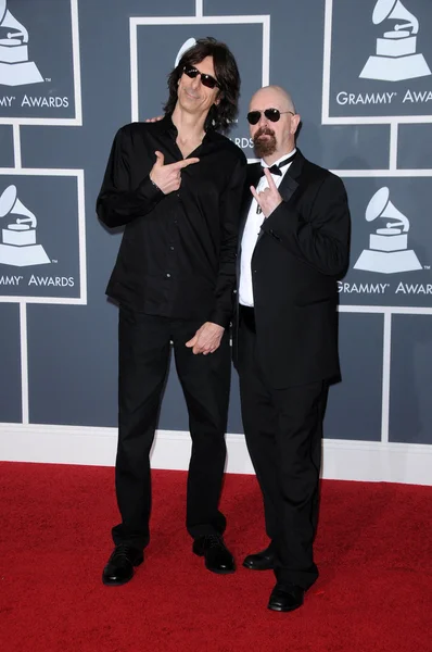 Judas Priest o 52 roczne Grammy Awards - przyjazd, Staples Center, Los Angeles, Ca. 01-31-10 — Zdjęcie stockowe