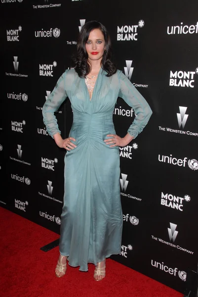 Eva Green at the Montblanc Charity Cocktail to Benefit UNICEF, Soho House, West Hollywood, CA. 03-06-10 — Stock Photo, Image