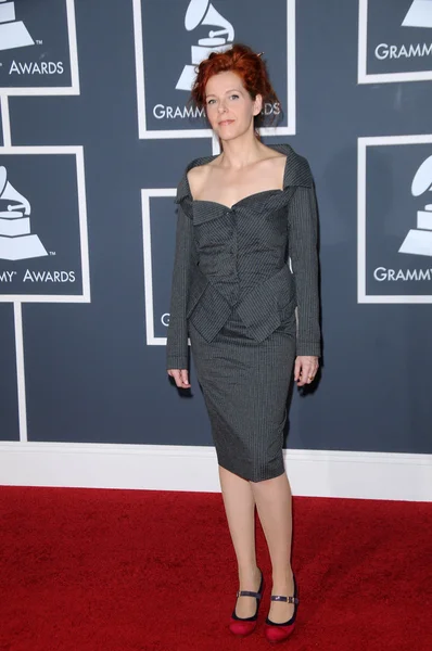 Neko Case at the 52nd Annual Grammy Awards - Arrivals, Staples Center, Los Angeles, CA. 01-31-10 — Stock Photo, Image