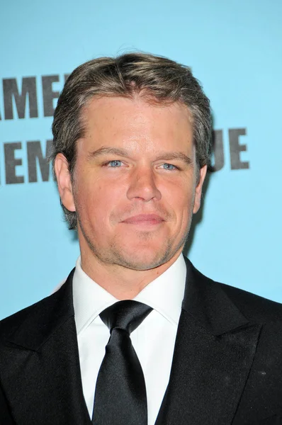 Matt Damon at the 24th Annual American Cinematheque Award Ceremony Honoring Matt Damon, Beverly Hilton hotel, Beverly Hills, CA. 03-27-10 — Stockfoto