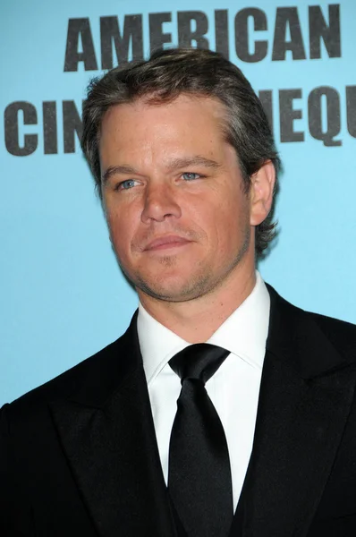 Matt Damon at the 24th Annual American Cinematheque Award Ceremony Honoring Matt Damon, Beverly Hilton hotel, Beverly Hills, CA. 03-27-10 — Stock Photo, Image