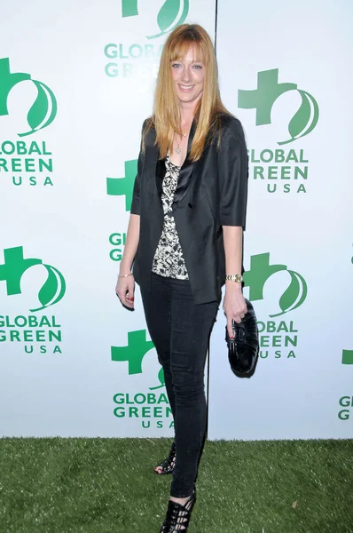 Judy Greer al 7th Annual Global Green America's Pre-Oscar Party, Avalon, Hollywood, CA. 03-03-10 — Foto Stock