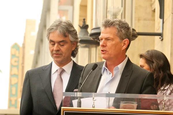 Andrea Bocelli, David Foster —  Fotos de Stock