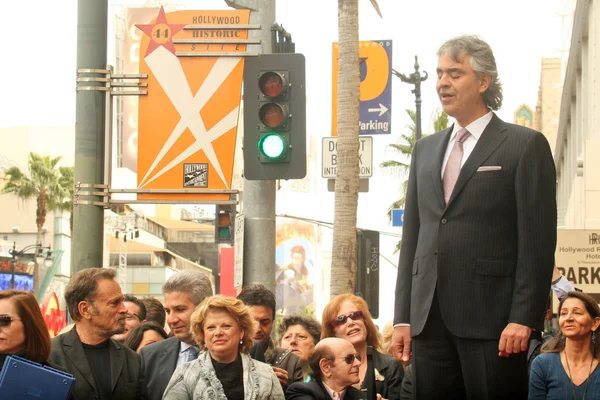 Andrea Bocelli — Stock Photo, Image