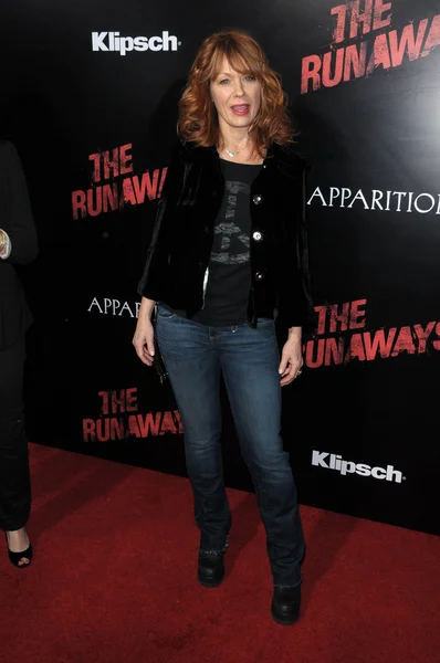 Nancy Wilson en "The Runaways" Los Angeles Premiere, Cinerama Dome, Hollywood, CA. 03-11-10 —  Fotos de Stock