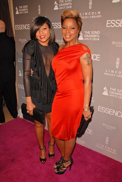 Taraji p. henson i mary j. blige — Zdjęcie stockowe