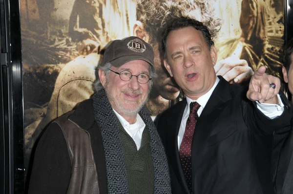 Steven Spielberg és Tom Hanks — Stock Fotó