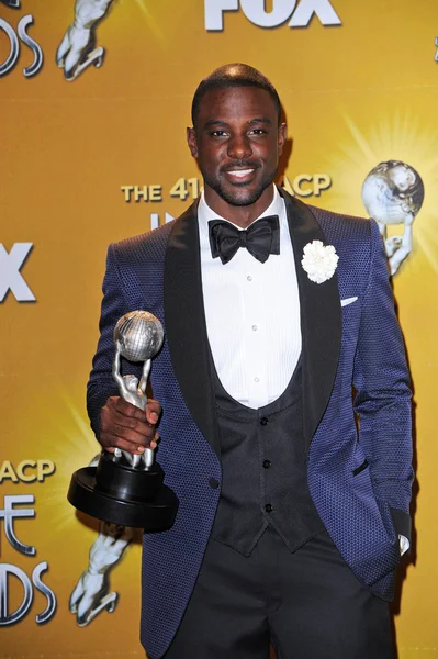 Lance bruto op de 41e Naacp Image Awards - perszaal, grafsteen Auditorium, Los Angeles, Ca. 02-26-2010 — Stockfoto