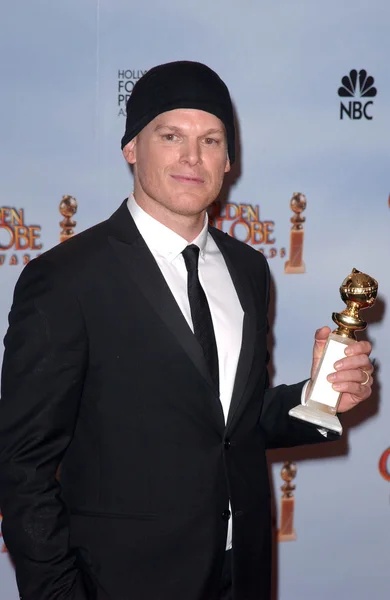 Michael C. Hall at the 67th Annual Golden Globe Awards Press Room, Beverly Hilton Hotel, Beverly Hills, CA. 01-17-10 — Stock Photo, Image