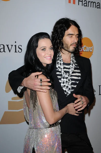 Katy Perry și Russell Brand — Fotografie, imagine de stoc