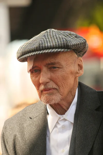 Dennis Hopper at the Hollywood Walk of Fame induction ceremony for Dennis Hopper, Hollywood Blvd., Hollywood, CA. 03-26-10 — Stockfoto