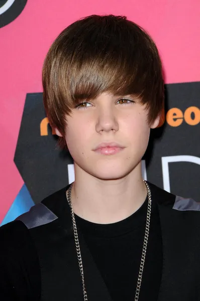 Justin Bieber en el 23º Annual Kids 'Choice Awards de Nickelodeon, Pauley Pavilion de UCLA, Westwood, CA 03-27-10 — Foto de Stock