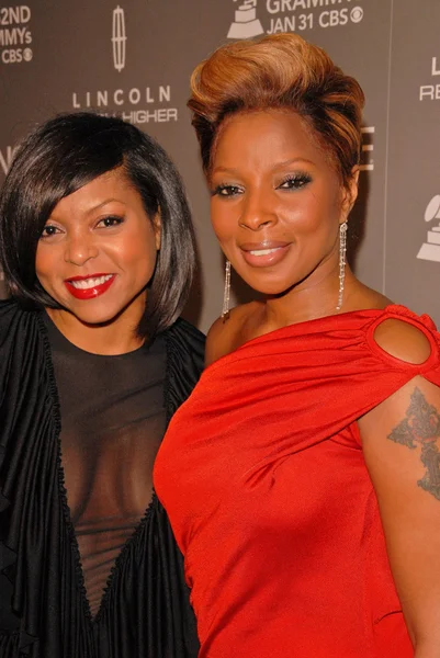 Taraji P. Henson y Mary J. Blige —  Fotos de Stock