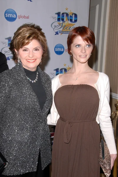 Gloria allred i joslyn james — Zdjęcie stockowe