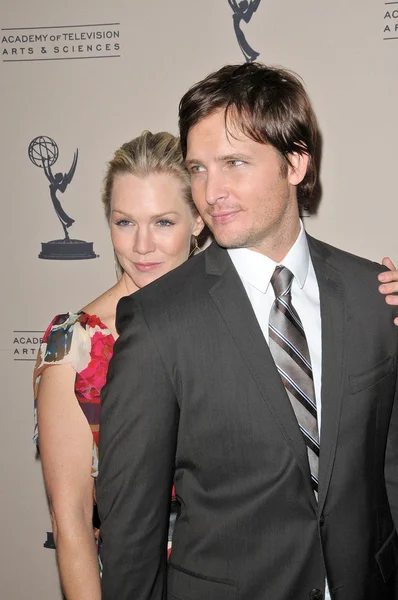 Jennie garth och peter facinelli — Stockfoto