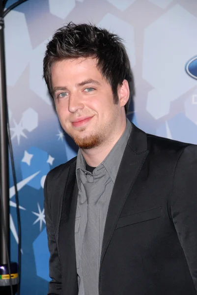 Lee Dewyze at Fox's "American Idol" Top 12 Finalists Party, Industry, West Hollywood, CA. 03-11-10 — Stock Photo, Image