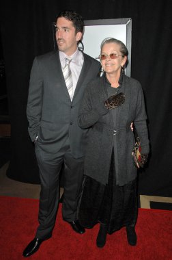 Genevieve Bujold and son Emmanuel at the 35th Annual Los Angeles Film Critics Association Awards, InterContinental Los Angeles, Century City, CA. 01-16-10