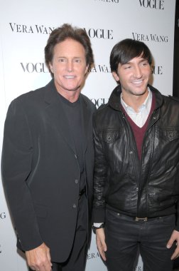 Bruce jenner ve evan lysacek bir vogue akşam yemeği onurlandıran vera wang, vera wang mağaza, los angeles, ca. 03-02-10