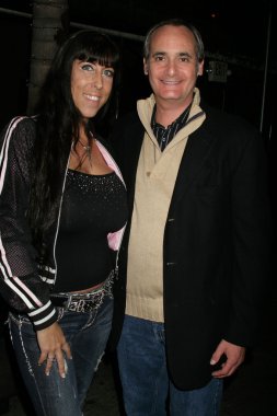 Dee dee bigelow ve jeff fishman cabana kulübü tatil partisi, buraya cabana kulübü, hollywood, ca. 12-01-09