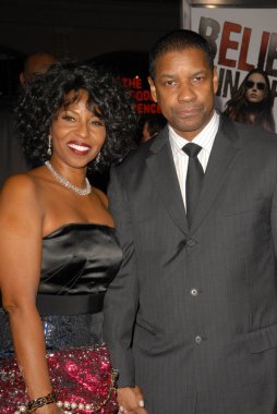 Denzel washington ve eşi pauletta 'eli kitabı', premiere, Çin Tiyatrosu, hollywood, ca. 01-11-10