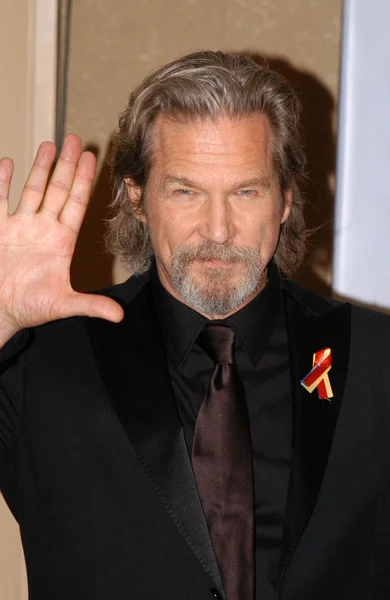 Jeff Bridges at the 67th Annual Golden Globe Awards Press Room, Beverly Hilton Hotel, Beverly Hills, CA. 01-17-10 — Stock Photo, Image