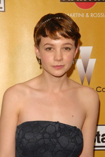 Carey Mulligan di The Weinstein Company 2010 Golden Globes After Party, Beverly Hilton Hotel, Beverly Hills, CA. 01-17-10 — Stok Foto