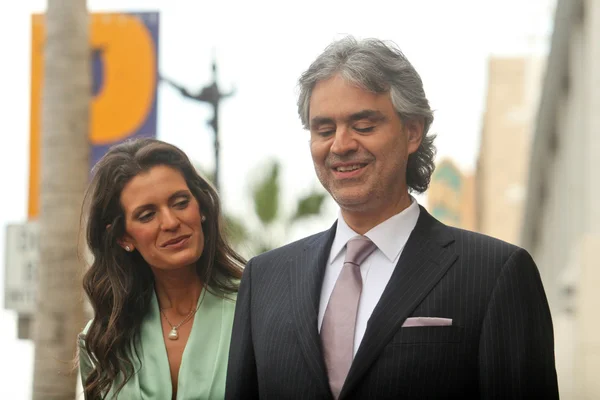 Veronica Berti e Andrea Bocelli — Foto Stock