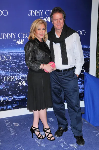 Kathy Hilton y Rick Hilton en el Jimmy Choo Para H & M Colección, Ubicación privada, Los Ángeles, CA. 11-02-09 — Foto de Stock