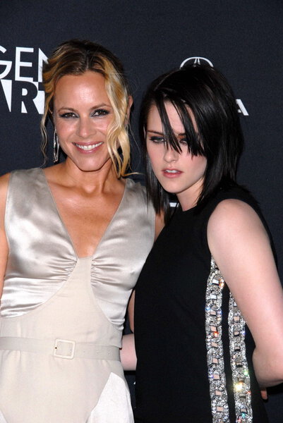 Maria Bello and Kristen Stewart at "The Yellow Handkerchief" Los Angeles Premiere, Pacific Design Center, West Hollywood, CA. 02-18-10