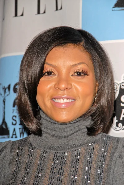 Taraji p. henson op de 25e film onafhankelijke geest award nominaties press conference, sofitel hotel, los angeles, ca. 12-01-09 — Stockfoto