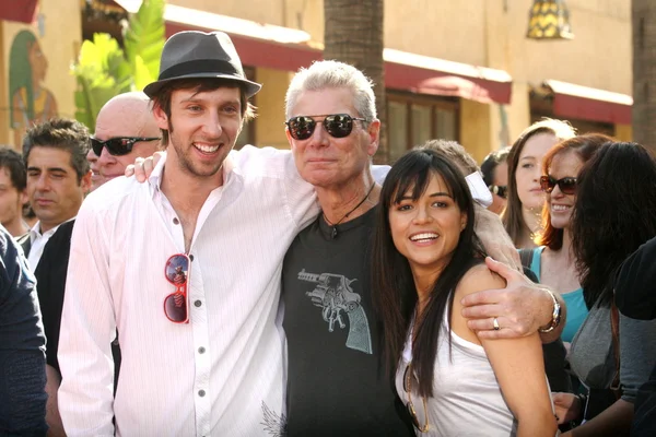 Joel david moore, stephen lang och michelle rodriguez — Stockfoto