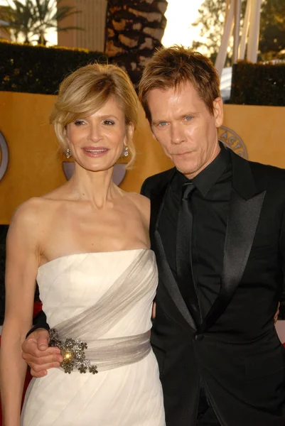 Kyra sedgwick och kevin bacon — Stockfoto