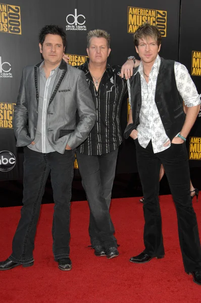 Rascal Flatts agli American Music Awards Arrivi 2009, Nokia Theater, Los Angeles, CA. 11-22-09 — Foto Stock