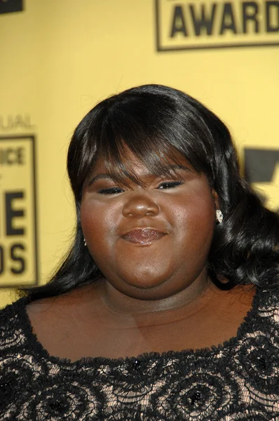 Gabourey Sidibe no 15th Annual Critic 's Choice Awards, Hollywood Palladium, Hollywood, CA. 01-15-10 — Fotografia de Stock