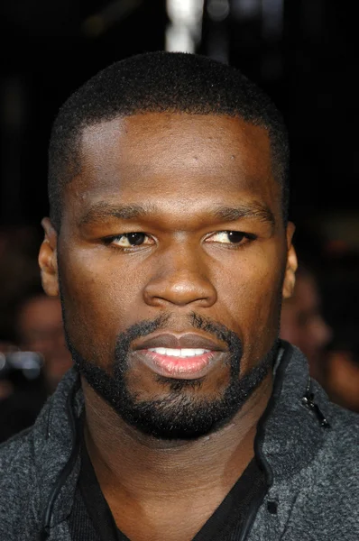 50 Cent at the The Twilight Saga, New Moon Los Angeles Premiere, Mann Village Theatre, Westwood, Ca. 11-16-09 — Stock Photo, Image