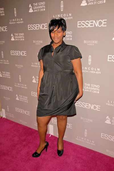 Kelly Price at the ESSENCE Black Women in Music celebration honoring Mary J. Blige, Sunset Tower Hotel, West Hollywood, CA. 01-27-10 — Stock Photo, Image