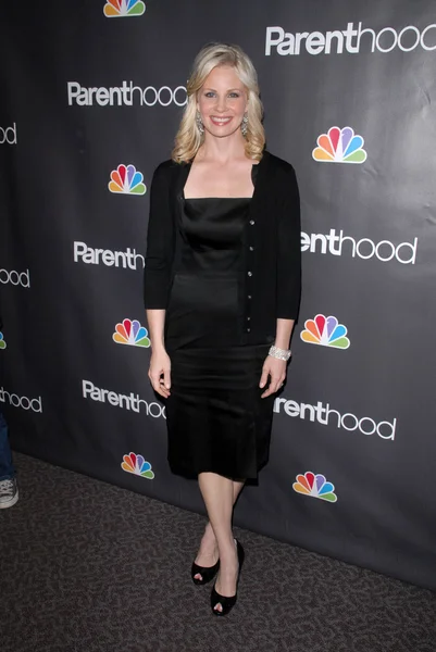 Monica potter bei der "parenthood" premiere party, regiegilde america, los angeles, ca. 22-02-10 — Stockfoto