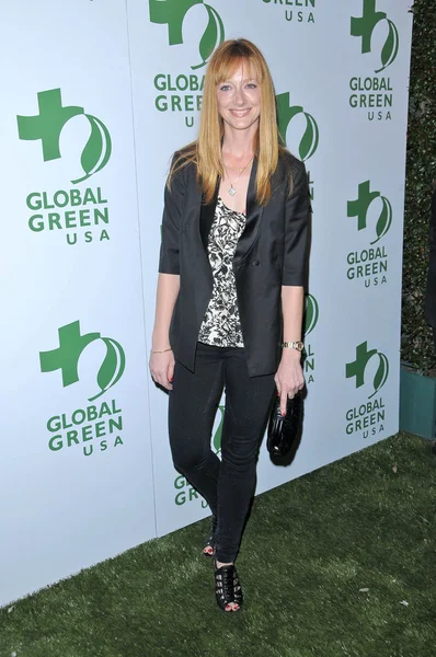 Judy Greer na 7. dorocznym Global Green USA 's Pre-Oscar Party, Avalon, Hollywood, CA. 03-03-10 — Zdjęcie stockowe