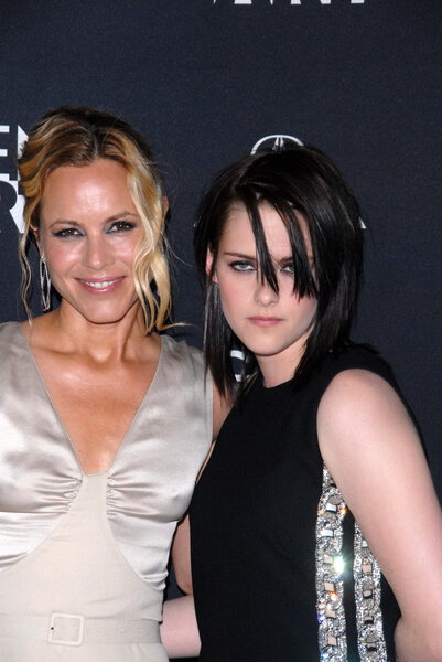 Maria Bello and Kristen Stewart at "The Yellow Handkerchief" Los Angeles Premiere, Pacific Design Center, West Hollywood, CA. 02-18-10