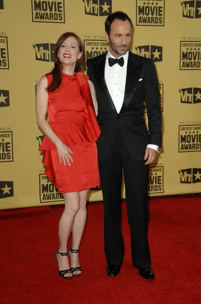 Tom Ford e Julianne Moore — Fotografia de Stock