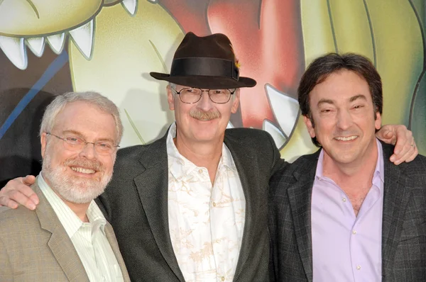 Ron Clements, John Musker and Peter Del Vecho — Stock Photo, Image