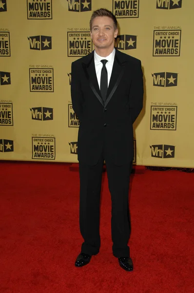 Jeremy Renner at the 15th Annual Critic's Choice Awards, Hollywood Palladium, Hollywood, CA. 01-15-10 — Stock Photo, Image