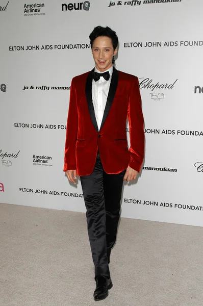 Johnny Weir at the 18th Annual Elton John AIDS Foundation Oscar Viewing Party, Pacific Design Center, West Hollywood, CA. 03-07-10 — Stock Photo, Image