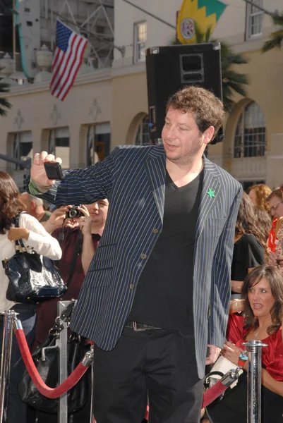 Jeff Ross at the induction ceremony of John Stamos into the Hollywood Walk of Fame, Hollywood Blvd., Hollywood, CA. 11-16-09 — Stock Photo, Image