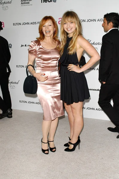 Frances Fisher and Francesca Fisher-Eastwood — Stock Photo, Image